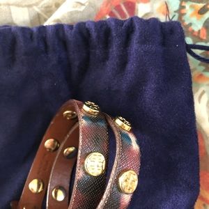 Tory Burch wrap bracelet EUC